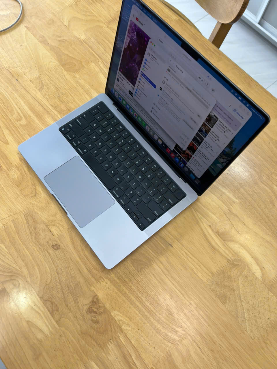 (LIKE NEW) Macbook Pro 14 inches - M2 Pro 16GB RAM 512GB SSD LCD 14 inches Liquid Retina - Ảnh 3