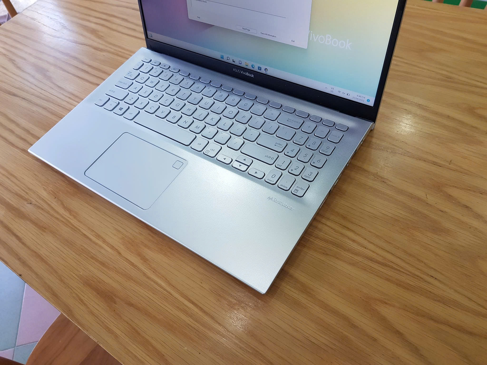 (LIKE NEW) Asus Vivobook A512FA i5-10210U 8GB RAM 512GB SSD NVMe 15.6" FHD NanoEdge - Ảnh 2