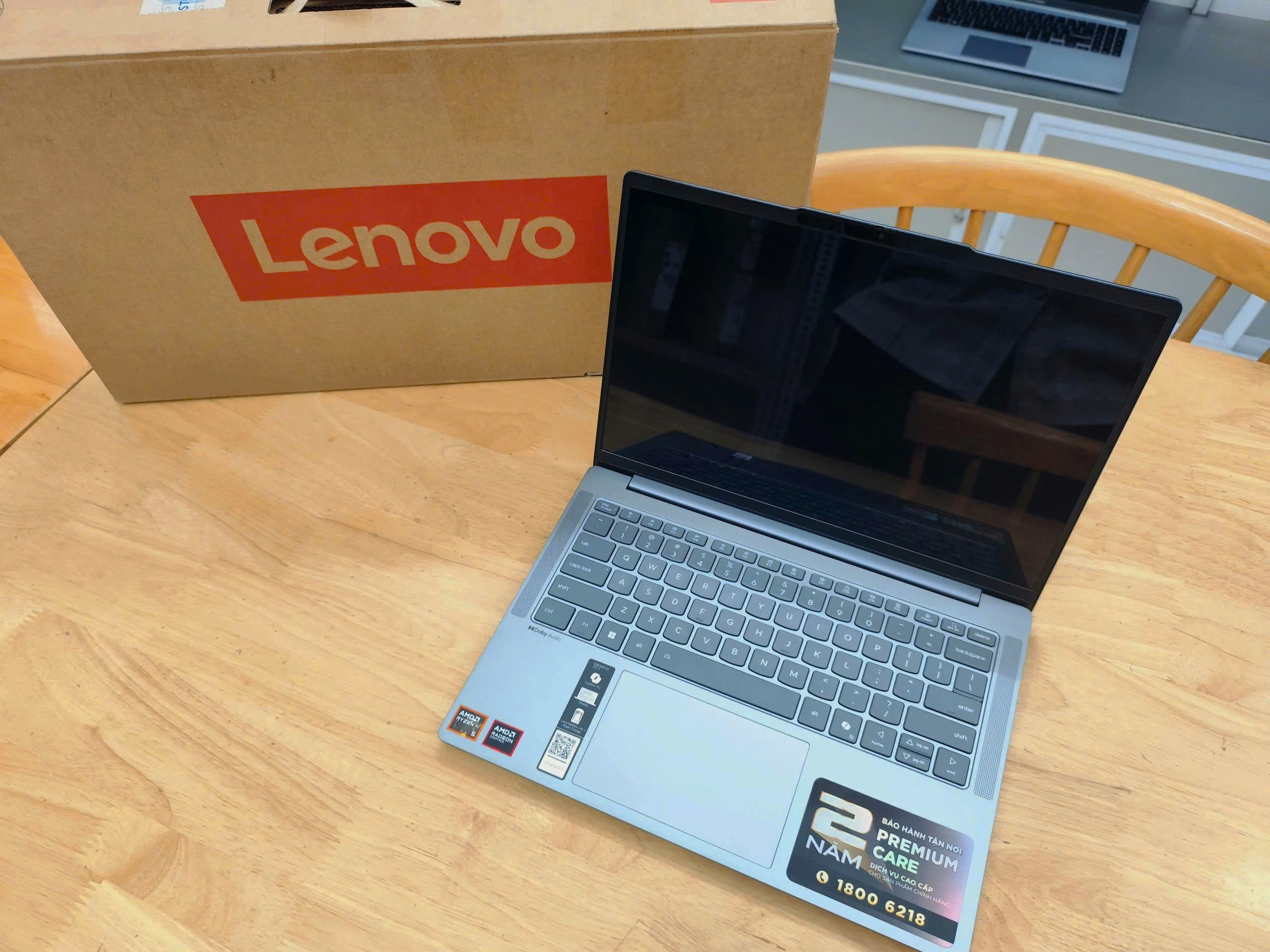 (LIKE NEW) Lenovo IdeaPad Slim 5 14AKP10 Ryzen AI 5 340 Radeon 840M 32GB 512GB 14.0" OLED FHD+ - Ảnh 2