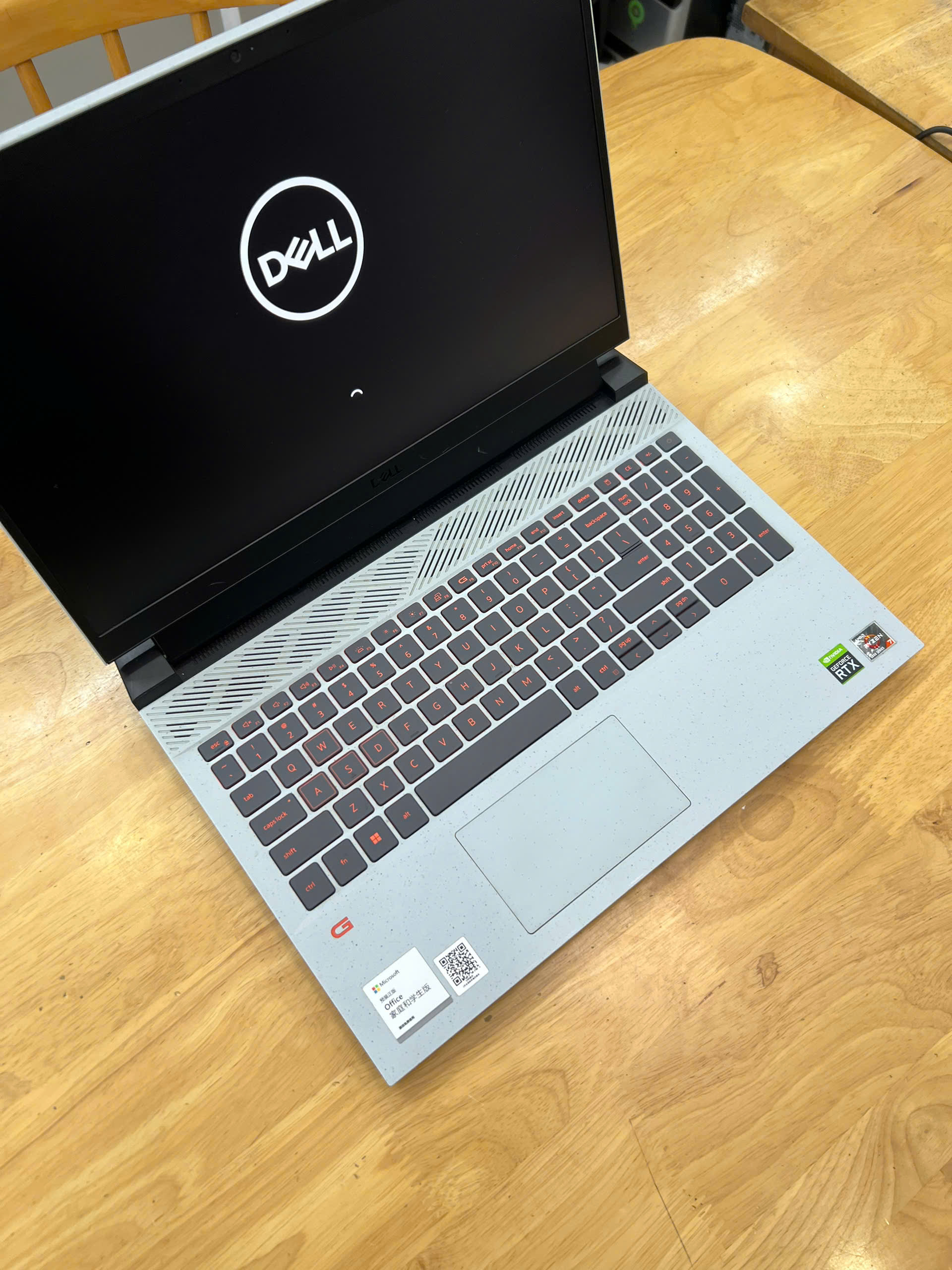 (LIKE NEW) Dell Gaming G15 Ryzen 7 6800H RTX 3060 RAM 16GB SSD 512GB NVMe 15.6" FHD 165Hz - Ảnh 2