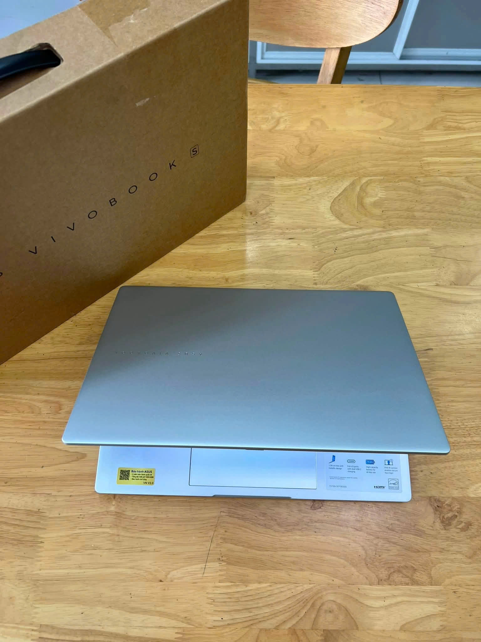 Asus Vivobook M3407KA Ryzen AI 5 340 16GB RAM 512GB SSD LCD 14" OLED FHD (New) - Ảnh 4