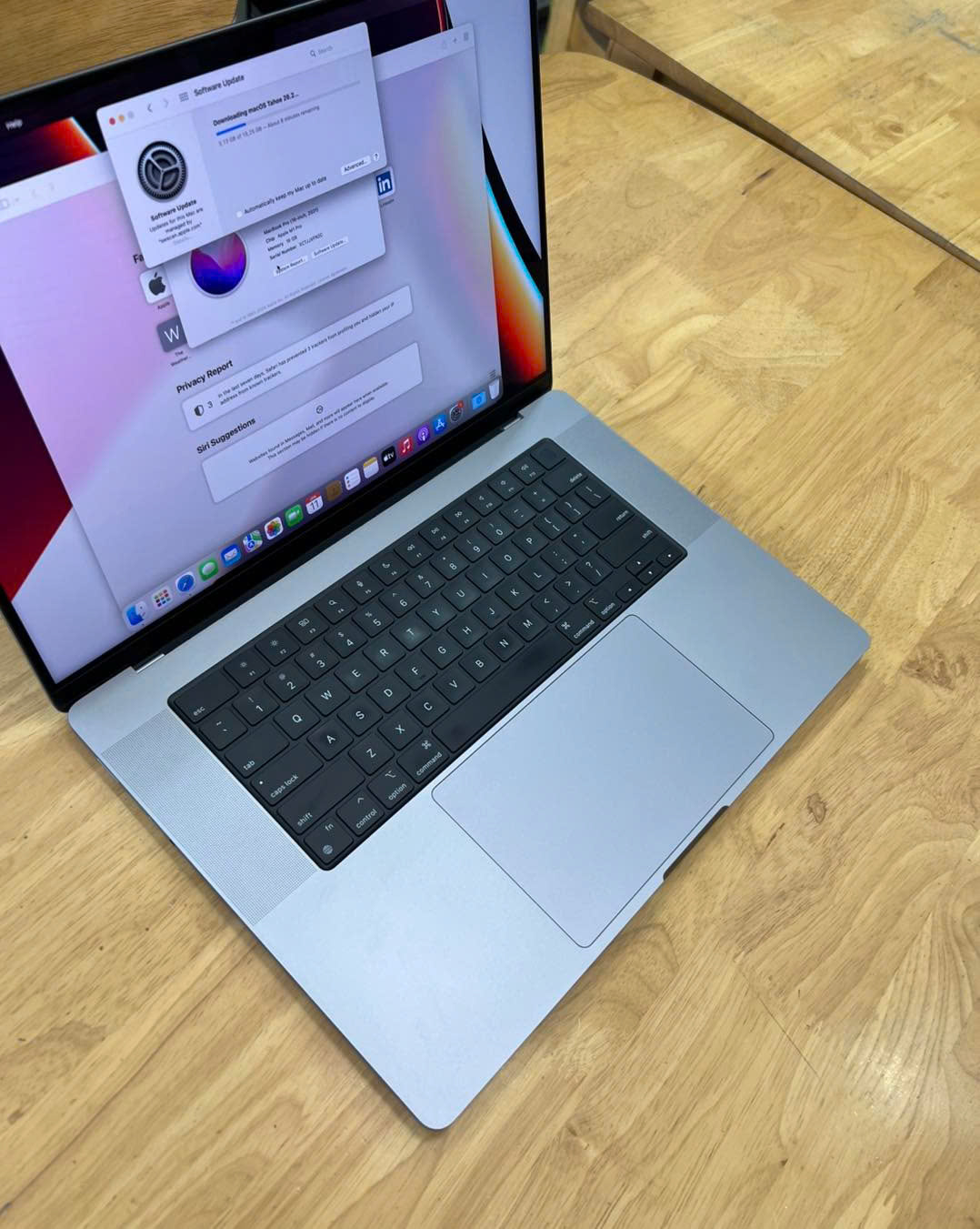 (LIKE NEW) Macbook M1 Pro - 16 inches Apple M1 Pro - Ram 32G - SSD 512G - LCD 16 inches Liquid Retina - Truetone - Touch ID - Ảnh 2