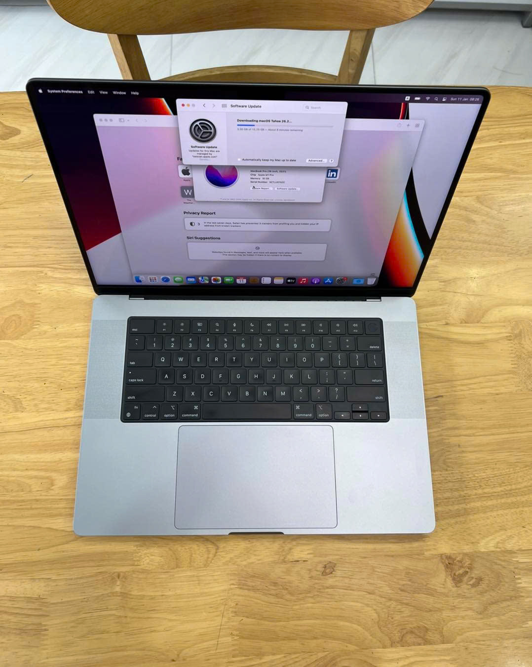 (LIKE NEW) Macbook M1 Pro - 16 inches Apple M1 Pro - Ram 32G - SSD 512G - LCD 16 inches Liquid Retina - Truetone - Touch ID