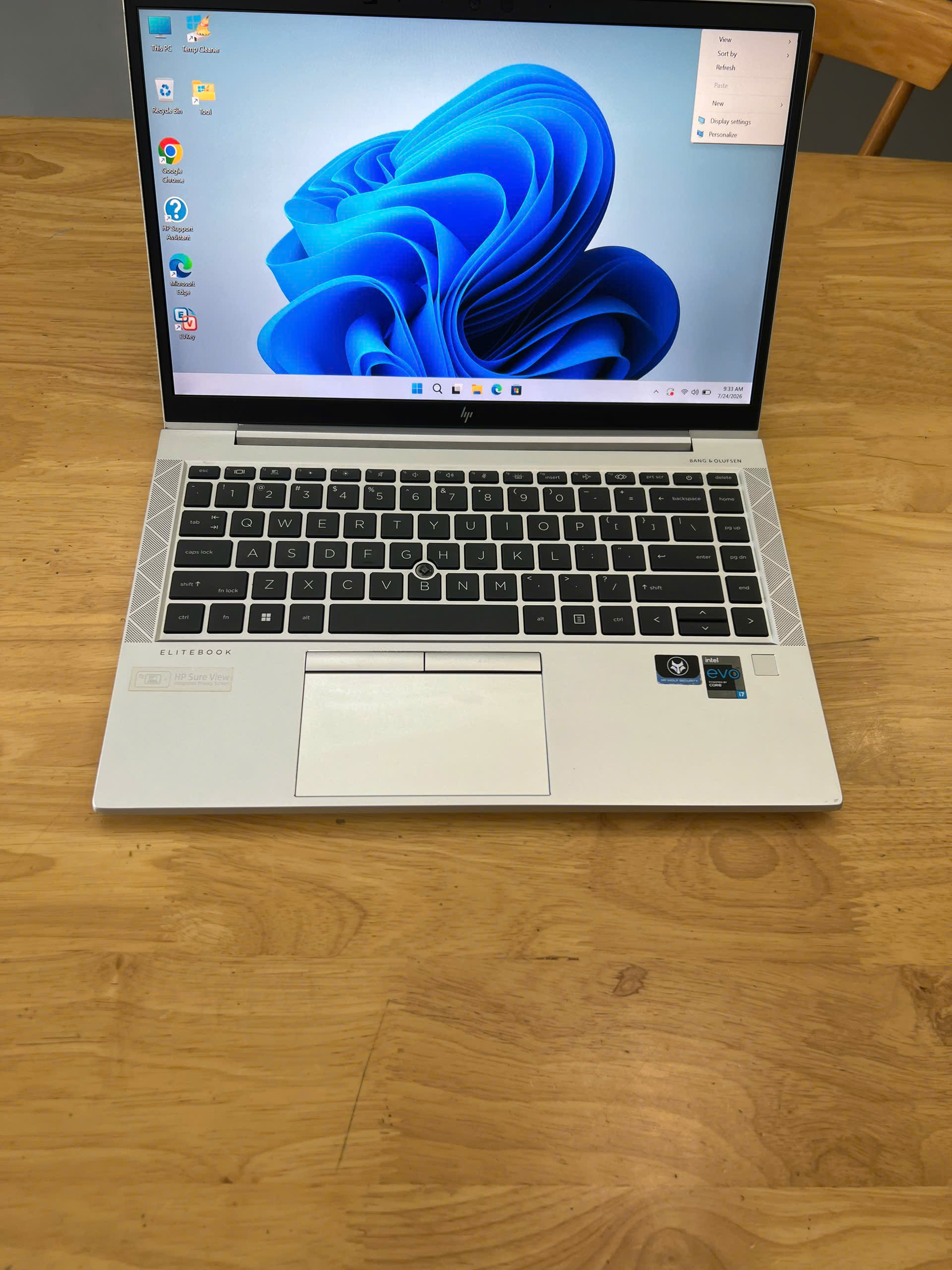 (LIKE NEW) HP Elitebook 840 - G8 Core i7 1165G7 8GB 256GB LCD 14" FHD HP Sureview