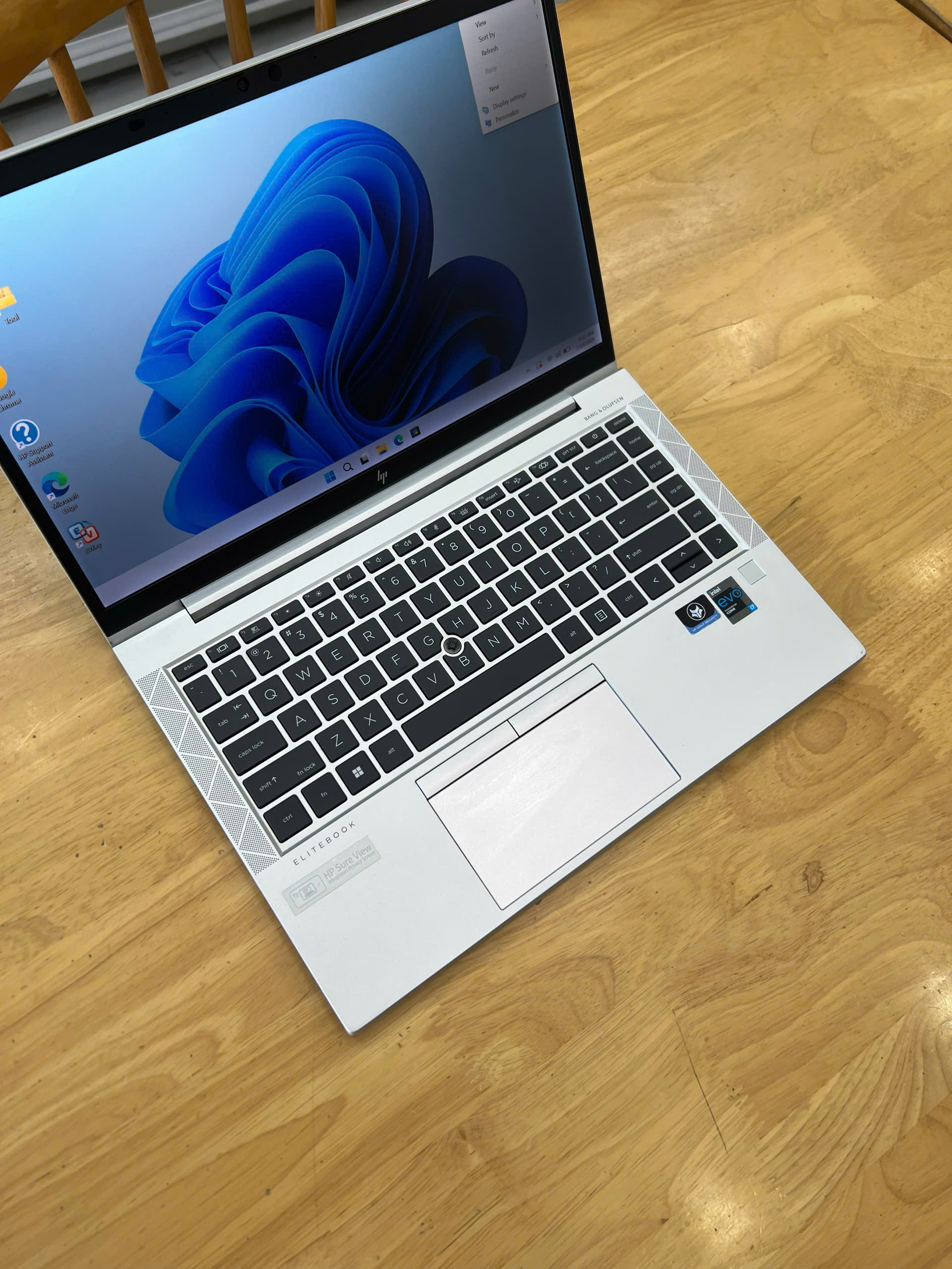 (LIKE NEW) HP Elitebook 840 - G8 Core i7 1165G7 8GB 256GB LCD 14" FHD HP Sureview - Ảnh 3