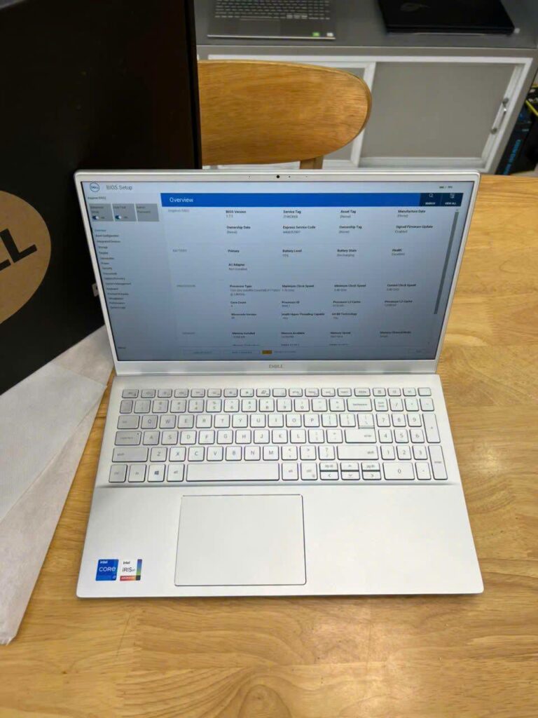 Dell Inspiron 5502 – i7 1165G7 16GB RAM 512GB SSD Intel Iris Xe Graphics 15.6" FHD (New)