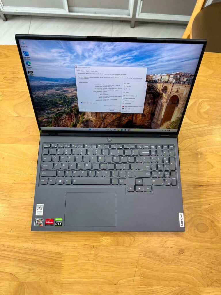 Lenovo Legion R9000P Ryzen 7 6800H 16GB 512GB NVMe RTX 3060 6GB LCD 16" 2.5K 165Hz