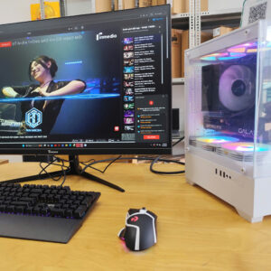 PC GAMING MSI Pro H610M i3-12100F 8GB 128GB GTX 1660 6GB LCD 24 inches