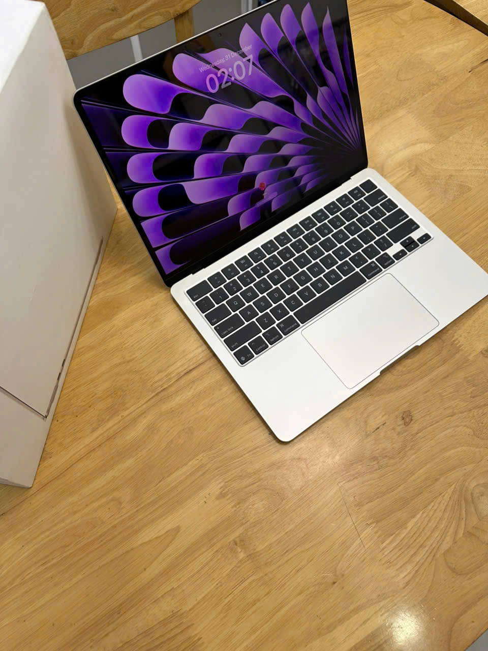 MacBook Air M4 (Silver) Apple M4 RAM 16GB SSD 256GB LCD 13.6" Liquid Retina True Tone - Ảnh 2