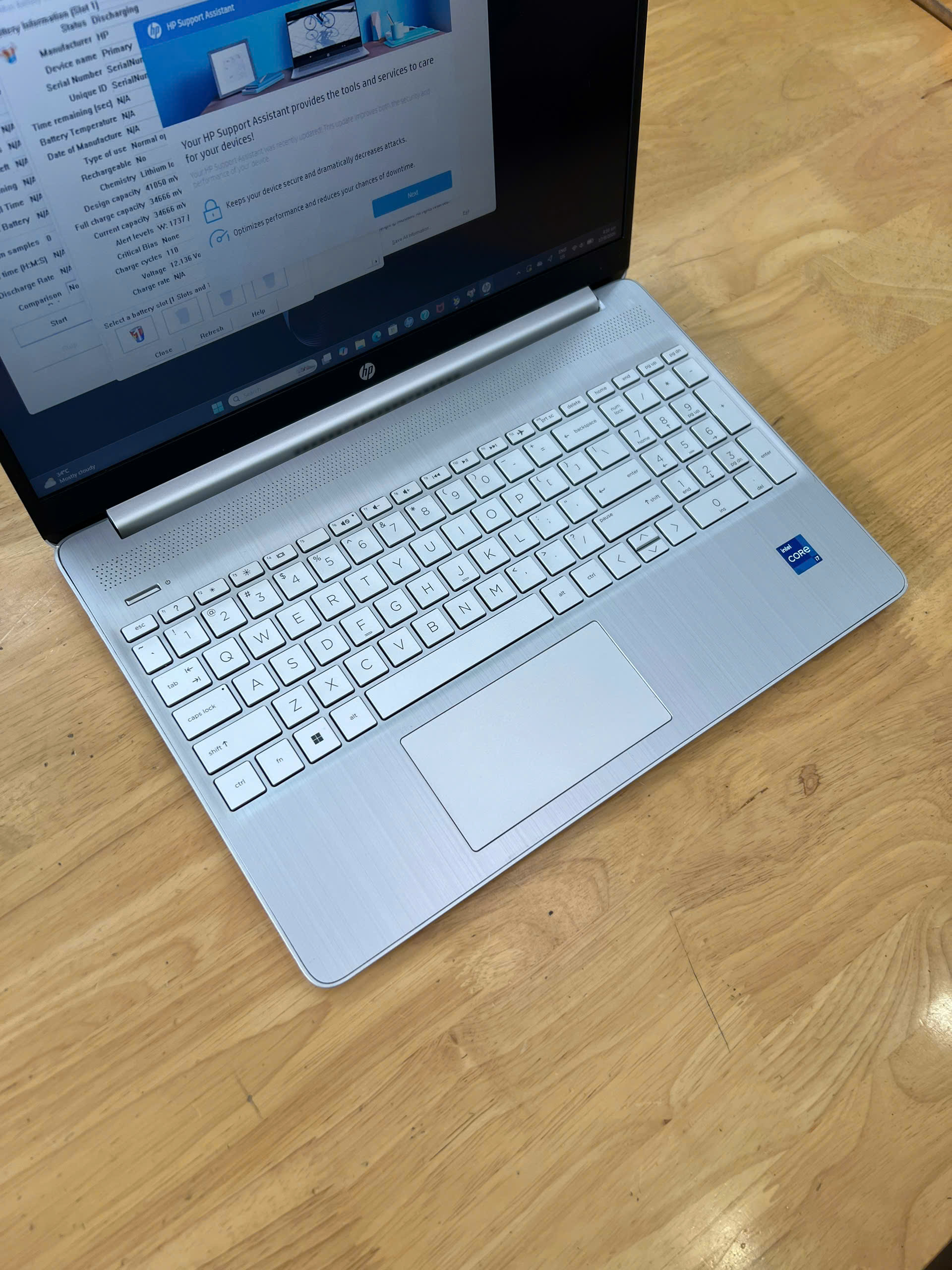 HP 15 FQ Core i7-1255 RAM 8GB 512GB SSD LCD 15.6 FHD IPS - Ảnh 2