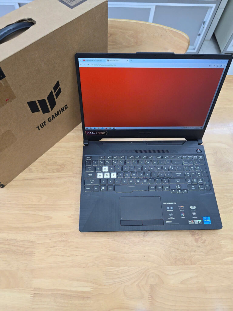 Asus TUF Gaming FX506 Core i5-11400H RAM 16GB SSD 512GB NVMe RTX 3050 LCD 15.6" Full HD IPS 144Hz