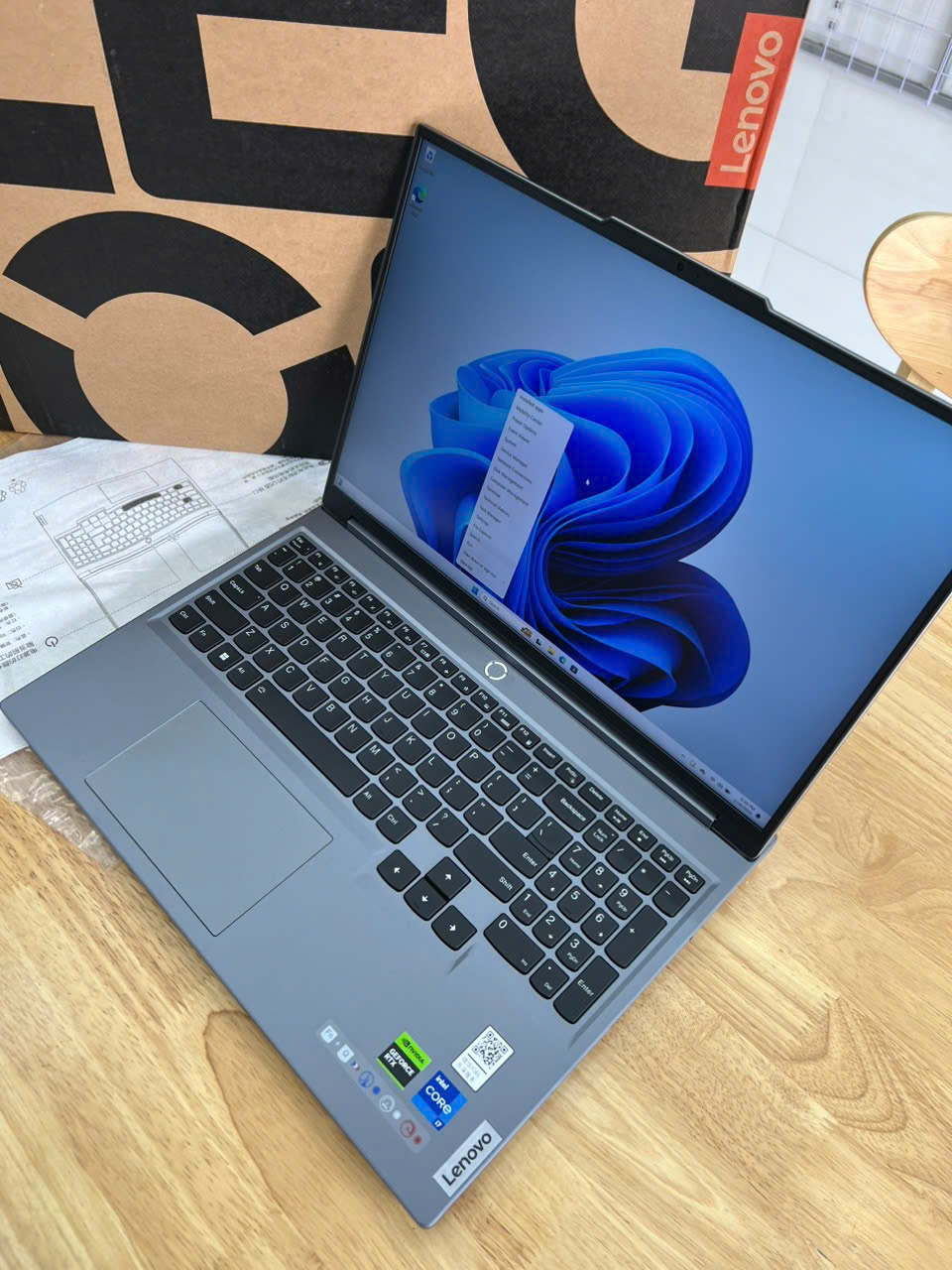 Lenovo Legion 5 Y7000P Core i7-14650HX RAM 16GB SSD 1000GB NVIDIA RTX 4060 LCD 16.0" 2.5K 165Hz - Ảnh 3