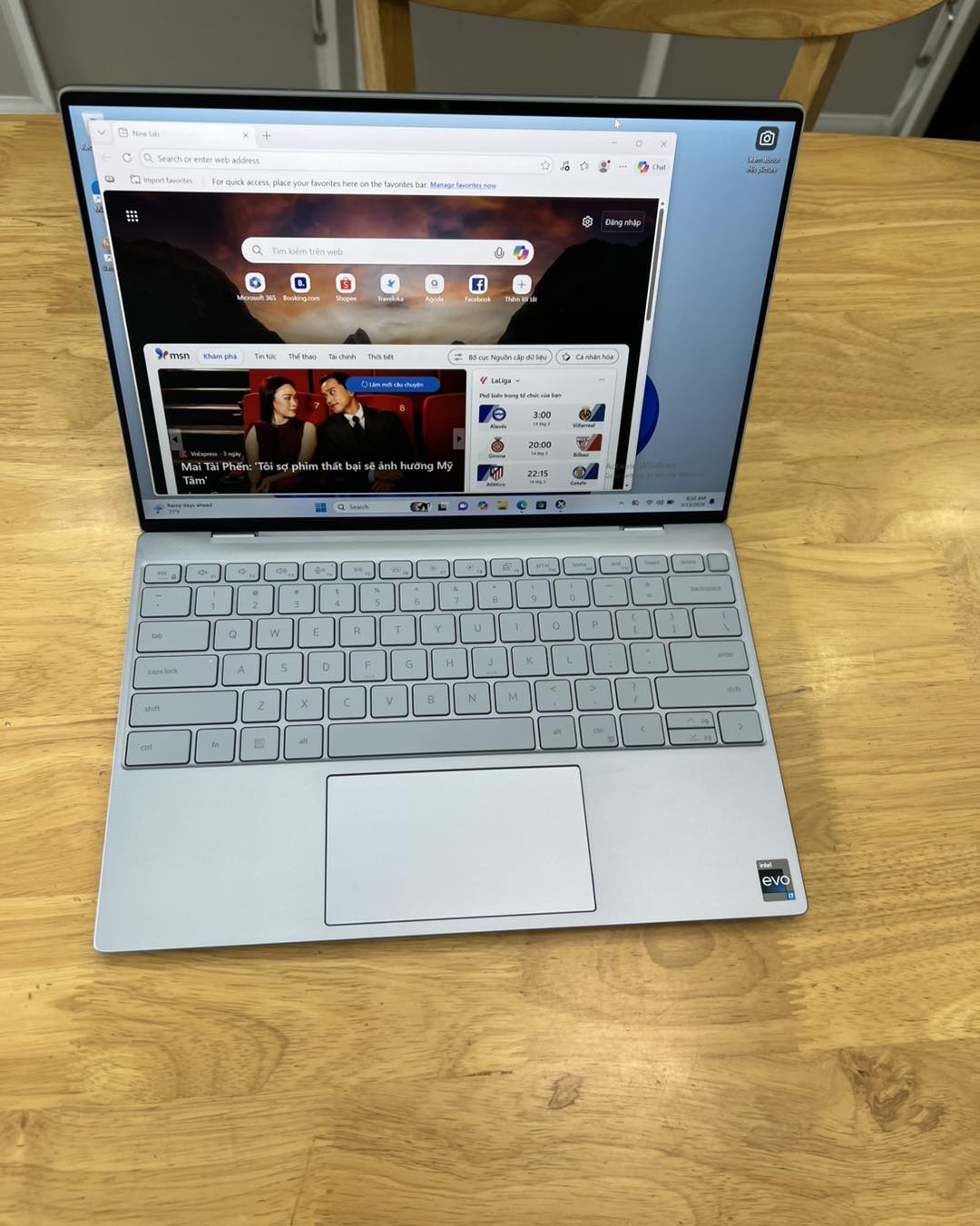Dell XPS 9315 Core i7-1250U RAM 32GB SSD 1TB 13.4" FHD+ Vân tay led phím FaceID - Ảnh 4