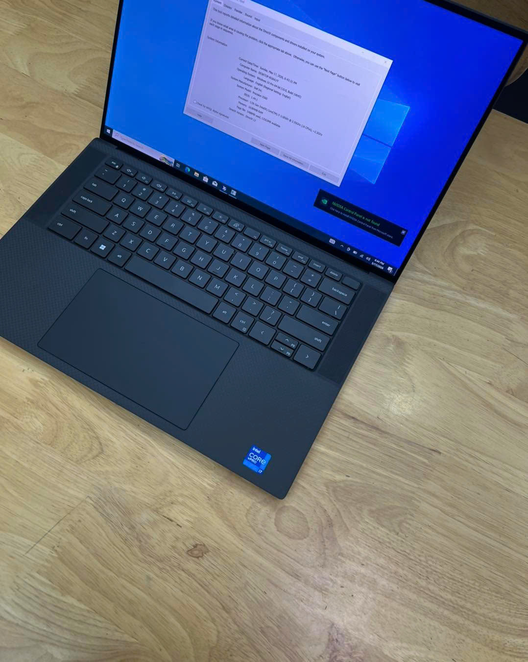 Dell Precision 5560 Core i7-11800H RAM 16GB SSD 512GB NVMe NVIDIA Quadro T1200 4GB LCD 15.6" FHD IPS - Ảnh 3