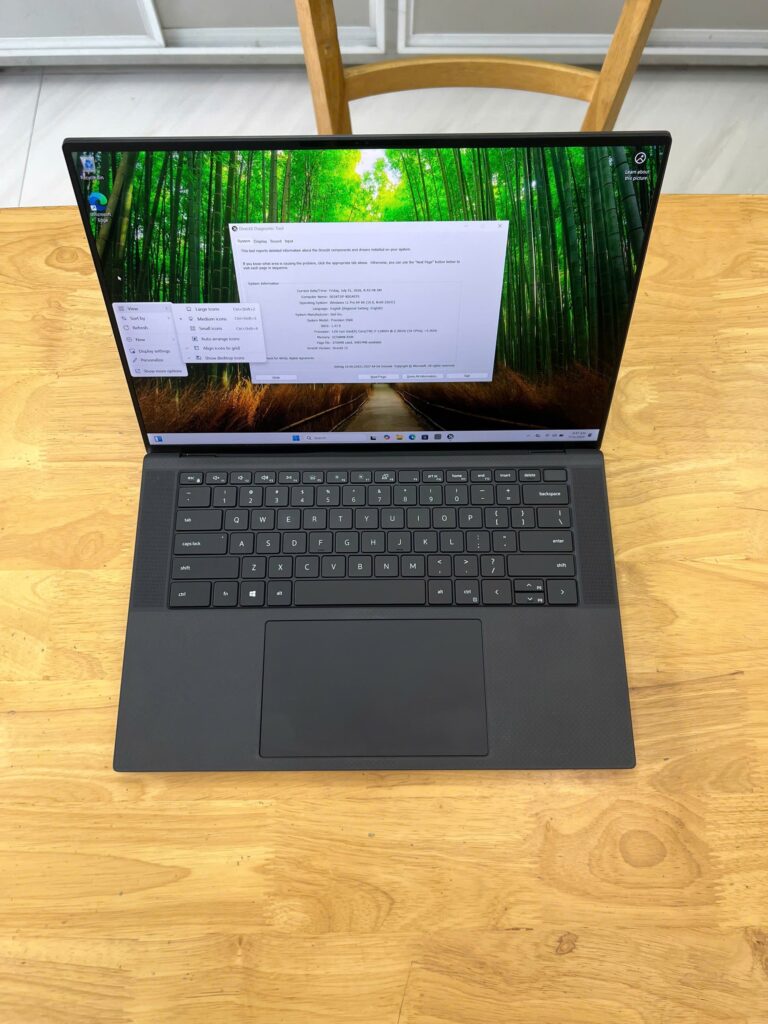 Dell Precision 5560 Core i7 11800H Ram 16GB SSD 512GB VGA RTXA2000 4GB LCD 15.6 FHD