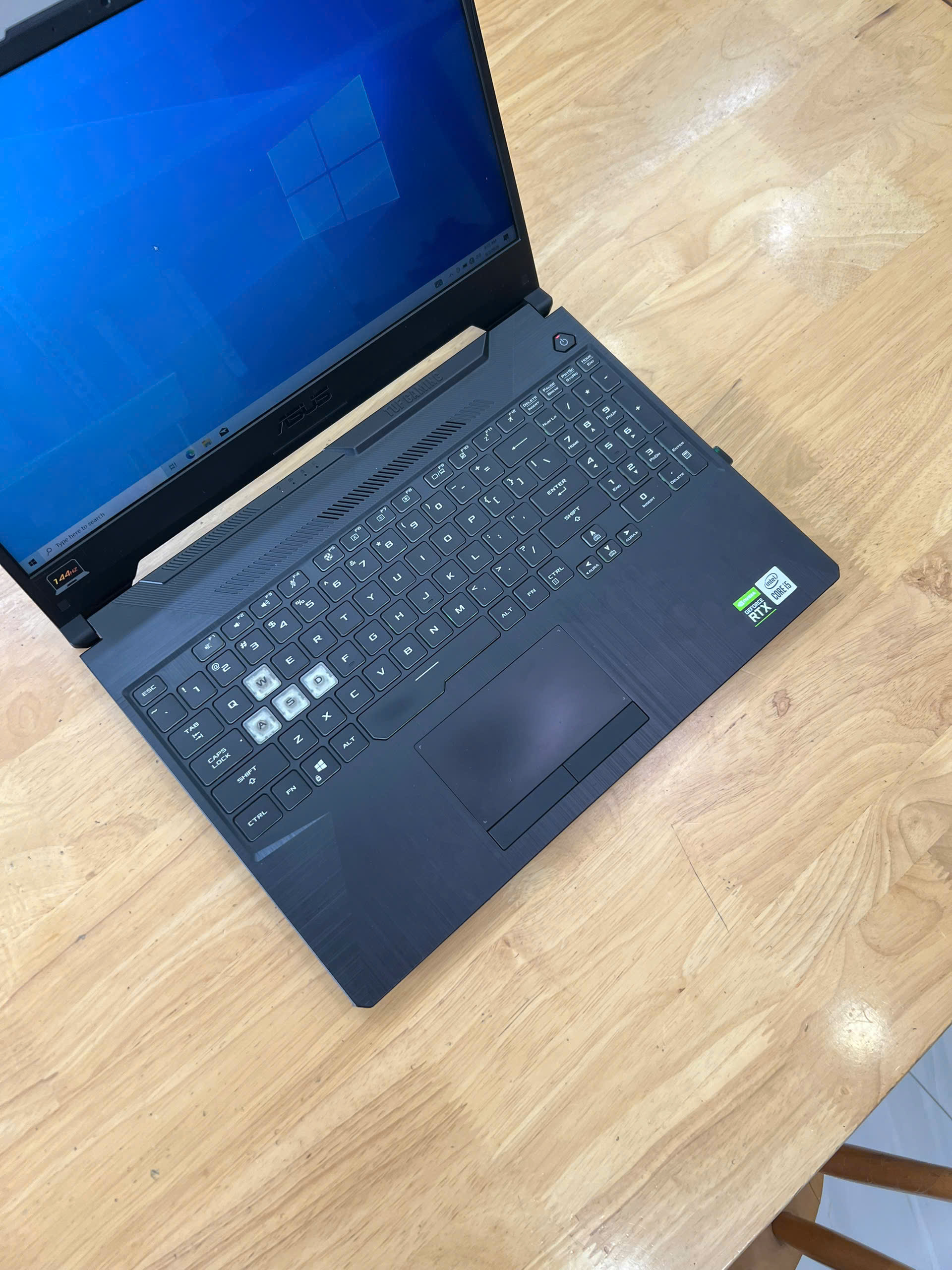 Asus Gaming TUF FX506 Core i5 10300H RAM 8GB SSD 512GB GTX1650 4GB LCD 15.6 FHD 144hz - Ảnh 2