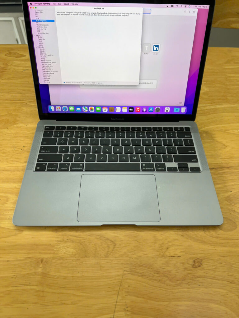 MacBook Air M1 RAM 8GB SSD 256GB LCD 13.3 Retina Touch ID Truetone
