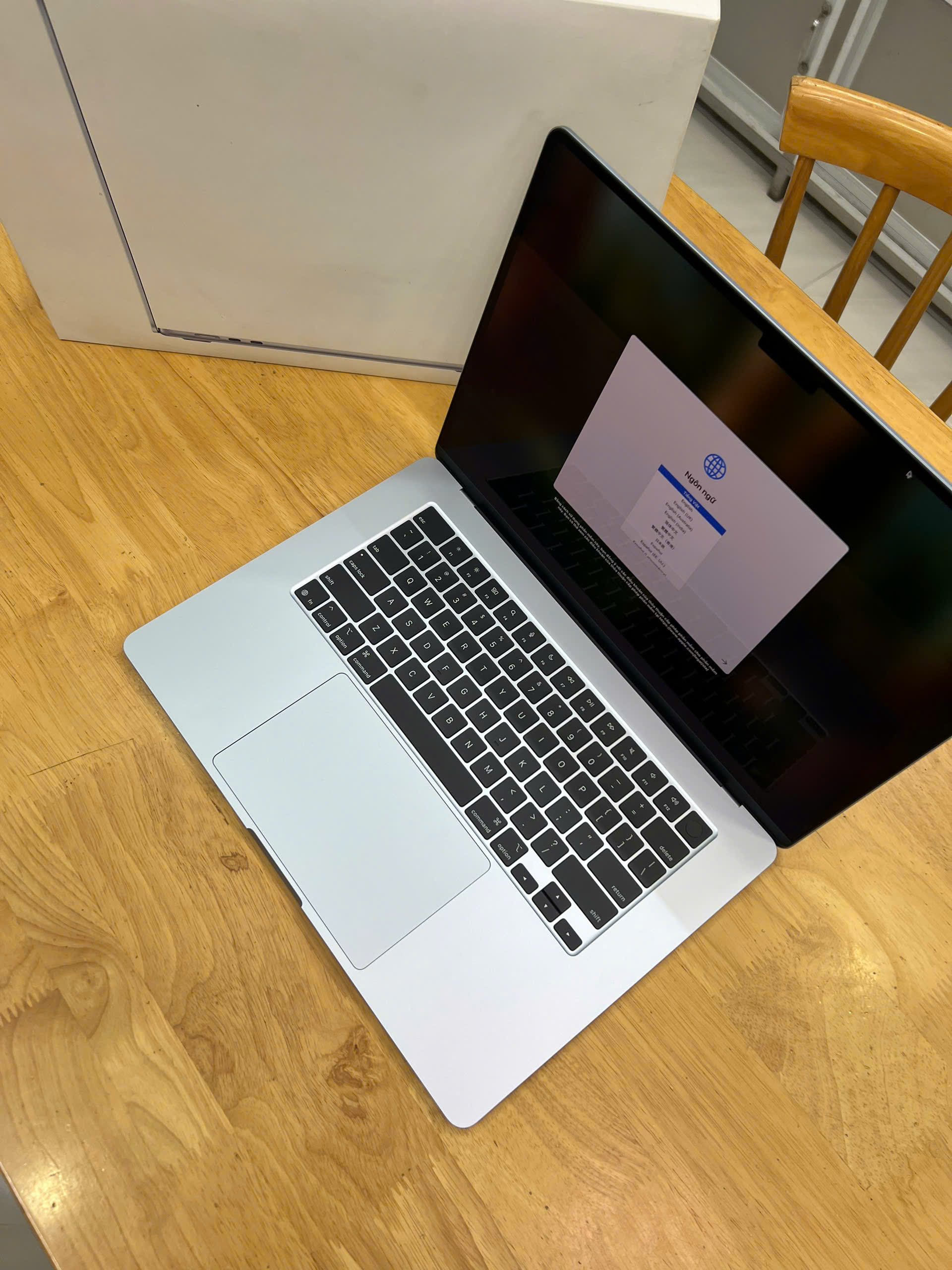 Macbook Air M4 15 inches - Apple M4 RAM 16GB SSD 512GB LCD 15 inch Retina TrueTone TouchID - Ảnh 6