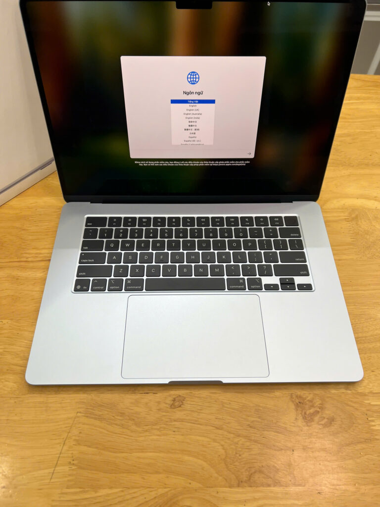 Macbook Air M4 15 inches - Apple M4 RAM 16GB SSD 512GB LCD 15 inch Retina TrueTone TouchID