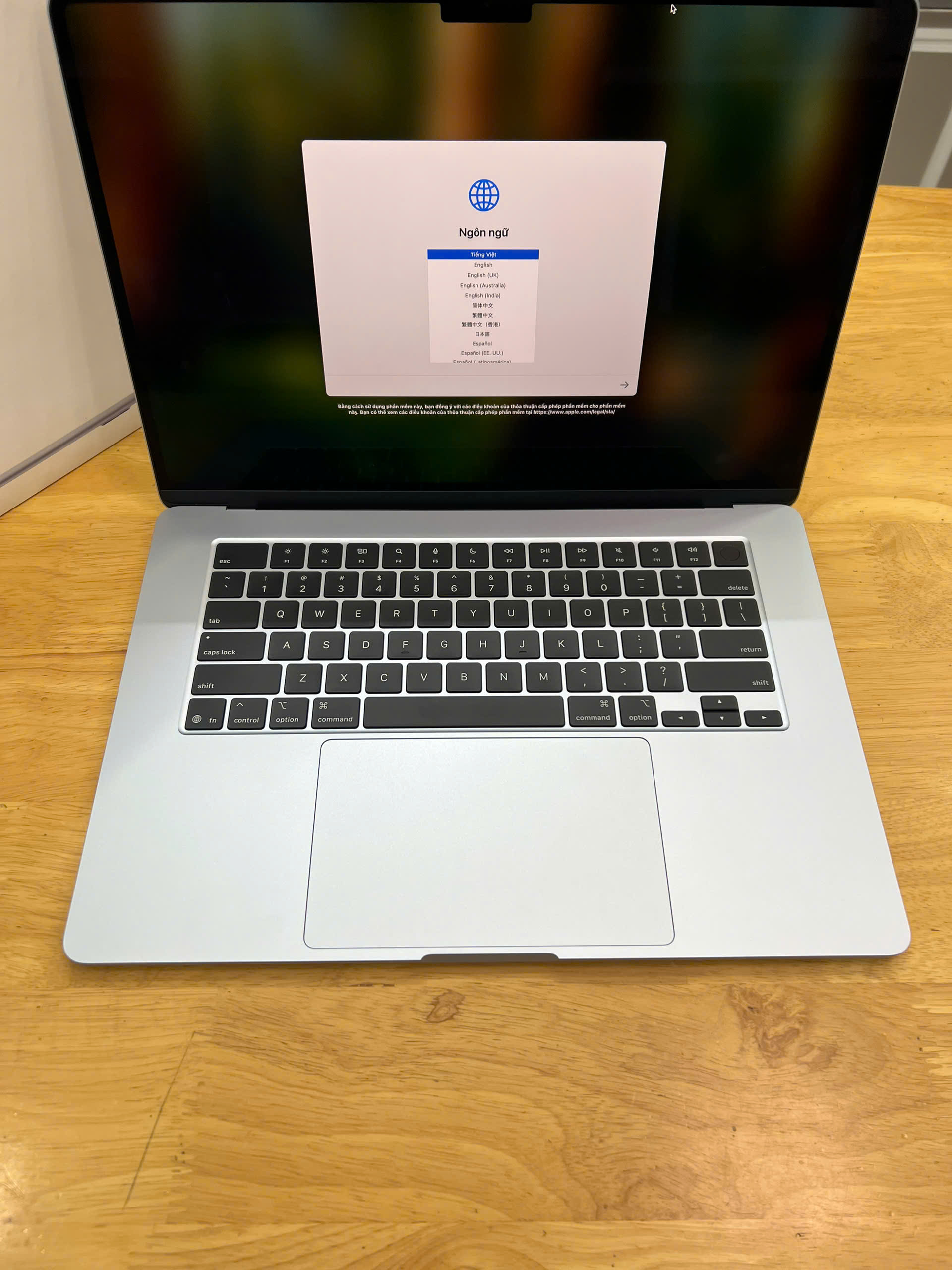 Macbook Air M4 15 inches - Apple M4 RAM 16GB SSD 512GB LCD 15 inch Retina TrueTone TouchID