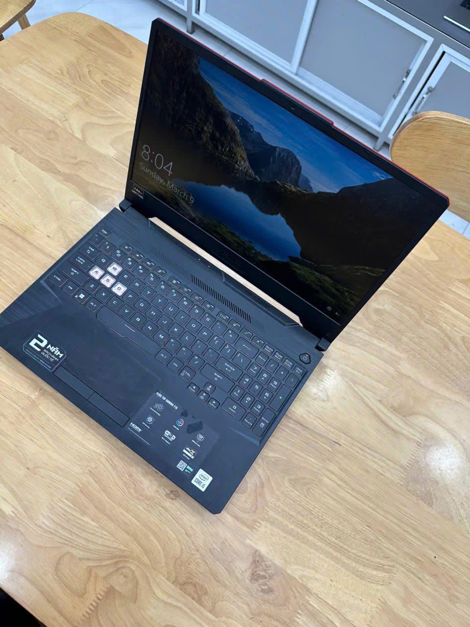 Asus Gaming TUF Core i5-10300H RAM 8GB SSD 512GB GTX 1650 LCD 15.6 inch FHD - Ảnh 3