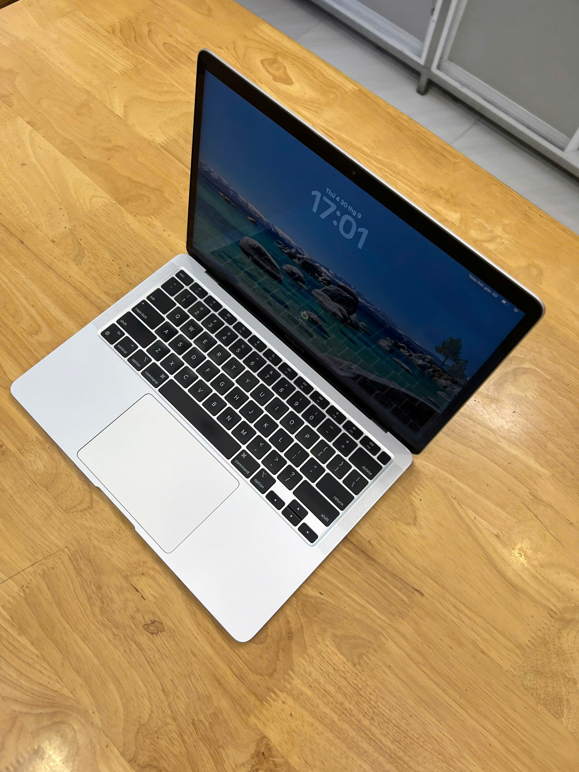 MacBook Air M1 (Silver) Apple M1 RAM 8GB SSD 256GB LCD 13.3 inch Retina TrueTone Touch ID - Ảnh 3