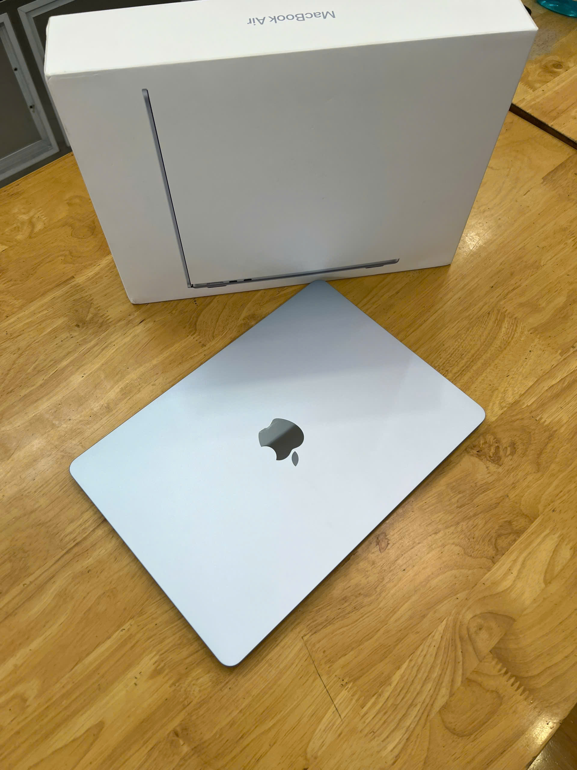 (Open Box) MacBook Air M5 SkyBlue Apple M5 RAM 16GB SSD 512GB LCD 13.6 Retina TrueTone TouchID - Ảnh 3