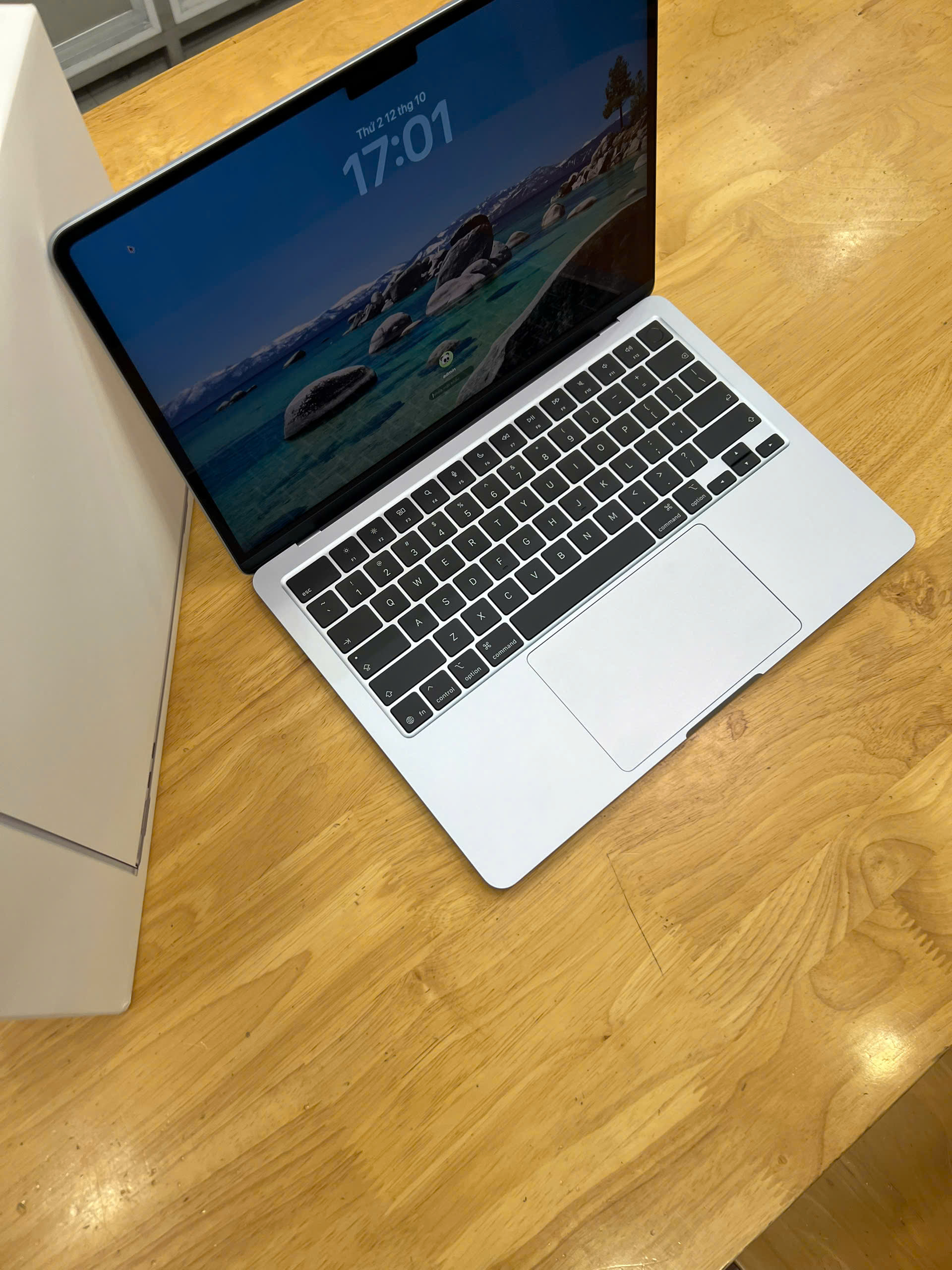 (Open Box) MacBook Air M5 SkyBlue Apple M5 RAM 16GB SSD 512GB LCD 13.6 Retina TrueTone TouchID - Ảnh 2