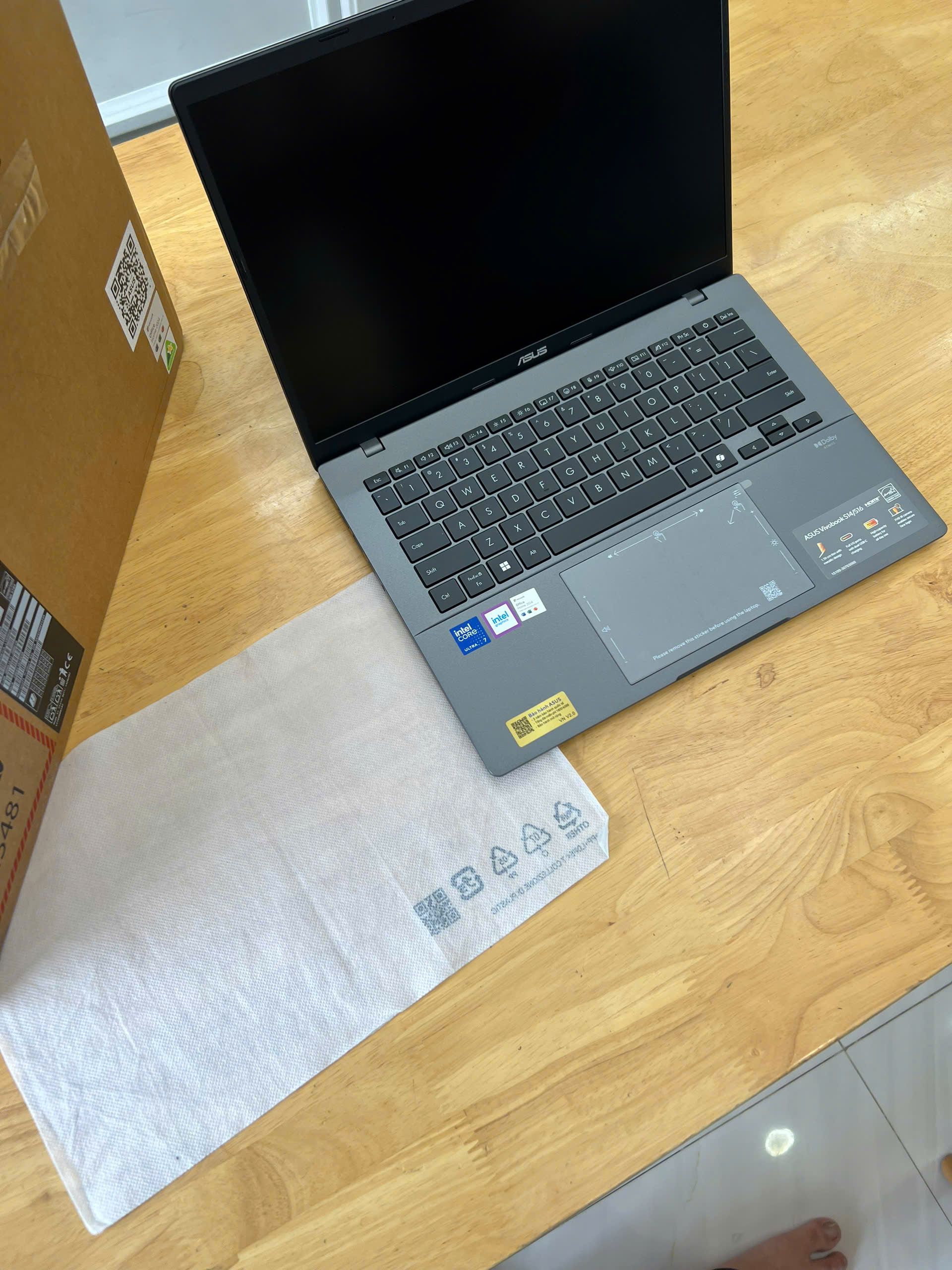 Asus Vivobook S3047C Core Ultra 7 255H RAM 16GB SSD 512GB LCD 14 FHD+ (New) - Ảnh 2