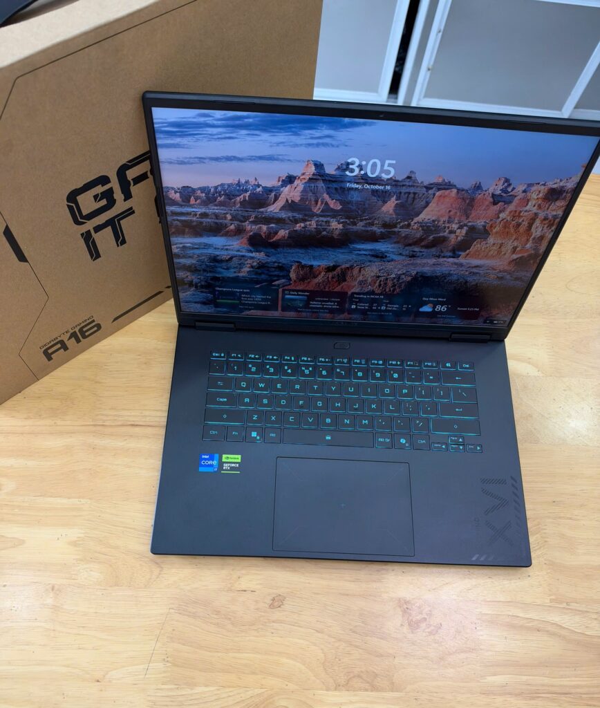 Gigabyte Gaming A16 Core i7 13620H RAM 16G SSD 512G RTX 4050 6G LCD 16 FHD+ 165hz (New)
