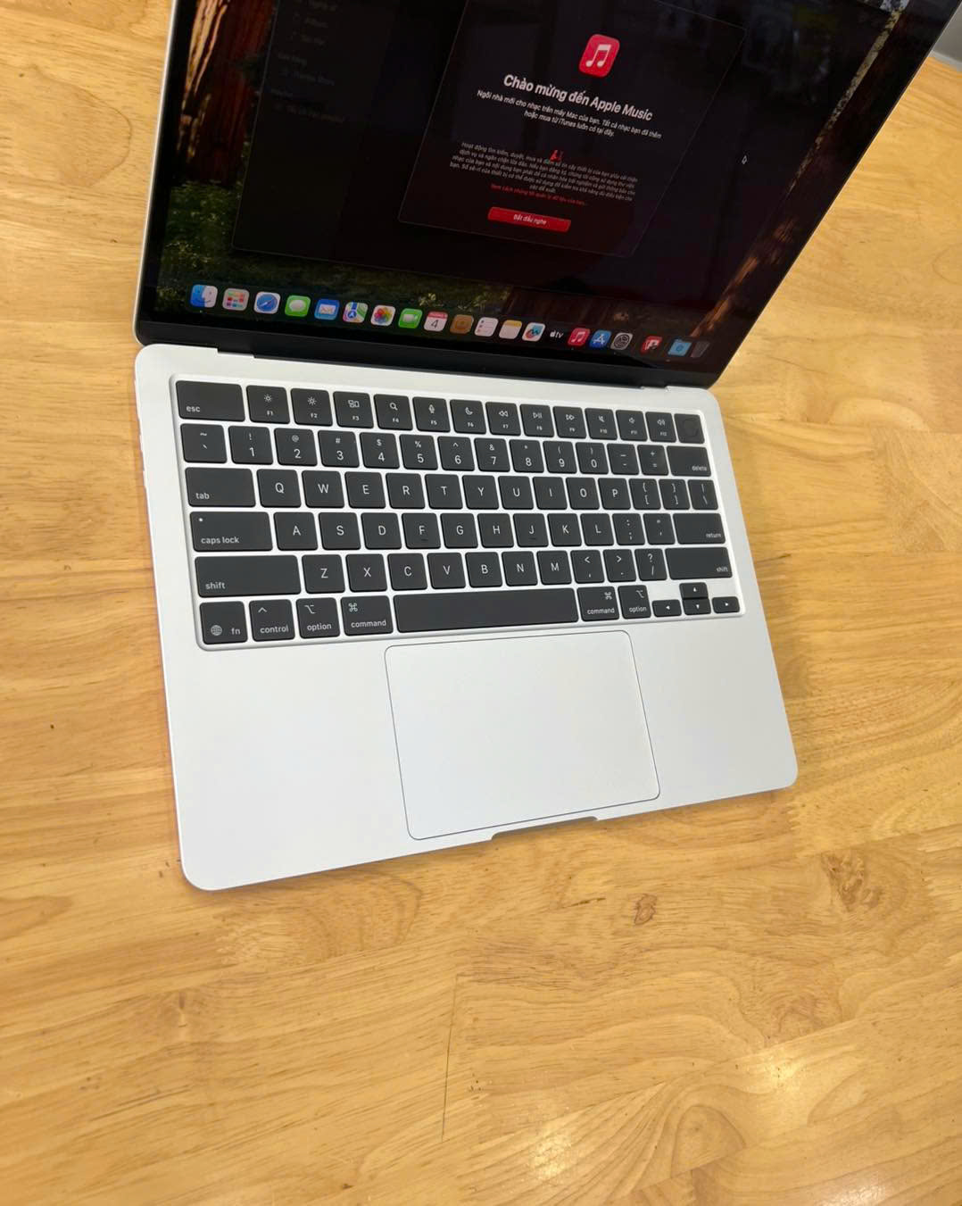 Macbook Air M4 (Silver) - Apple M4 RAM 16GB SSD 256GB LCD 13.6 Retina Touch ID TrueTone - Ảnh 2