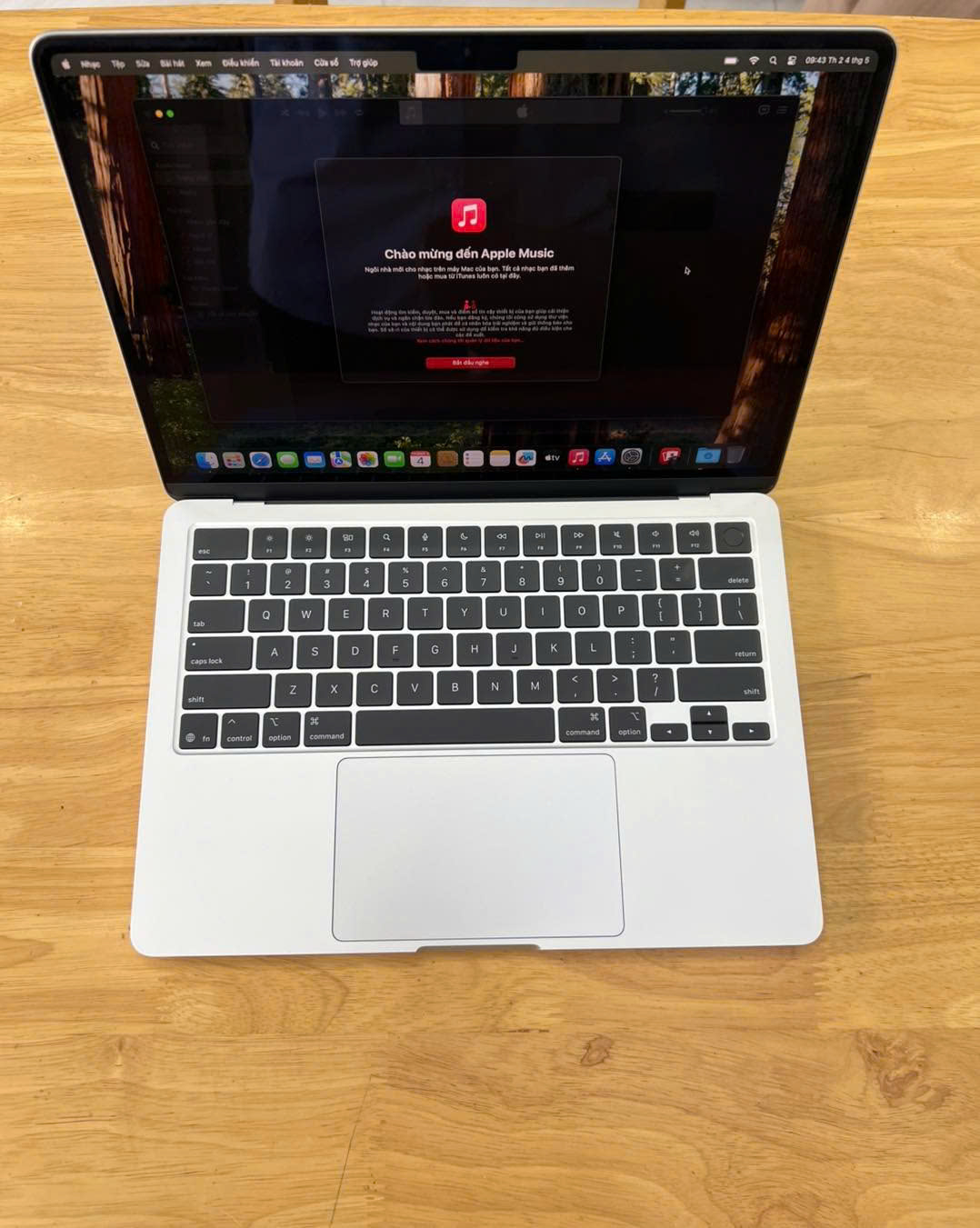 Macbook Air M4 (Silver) - Apple M4 RAM 16GB SSD 256GB LCD 13.6 Retina Touch ID TrueTone
