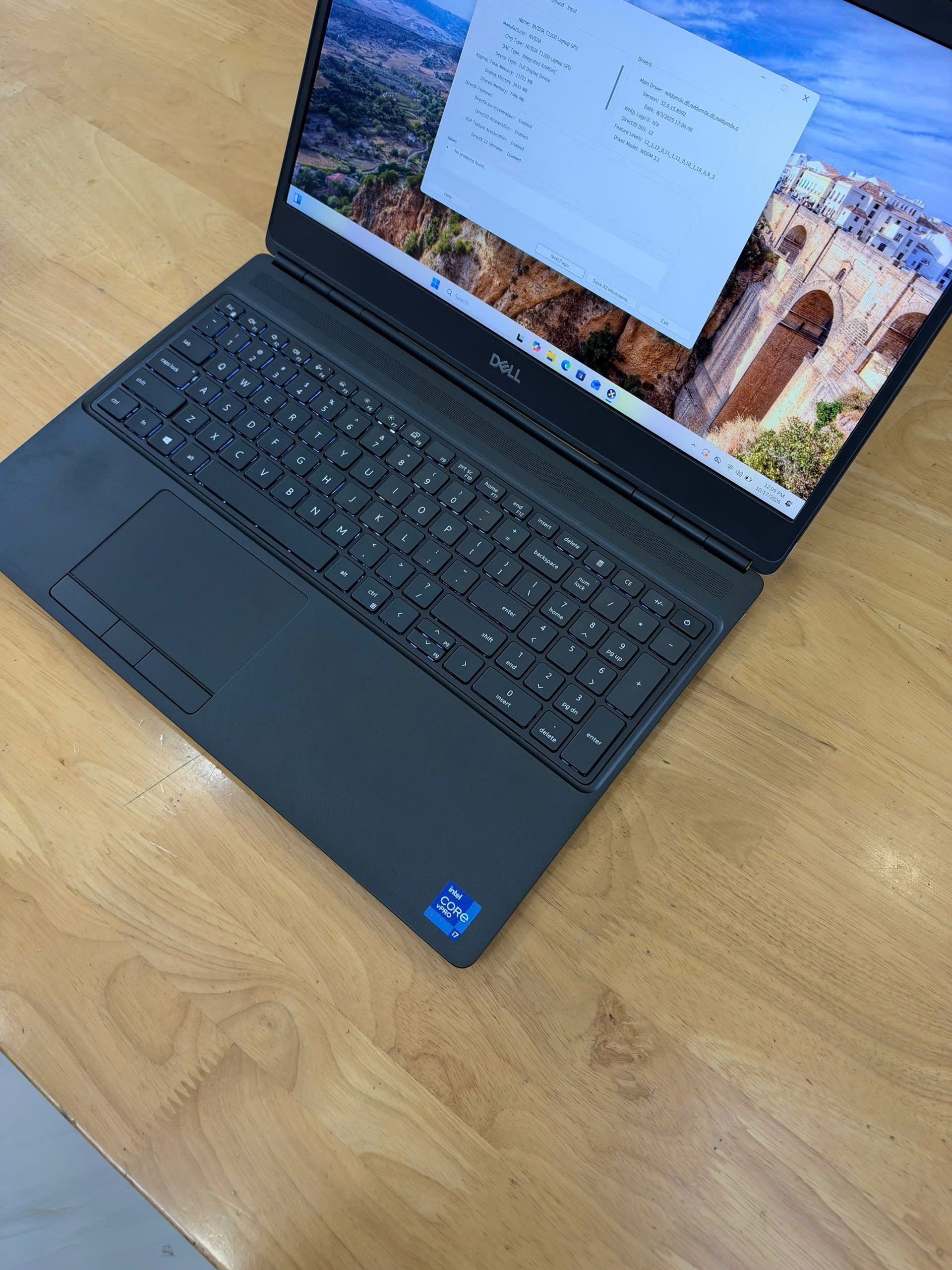 Dell Precision 7560 Core I7-11850H RAM 16G SSD 512G VGA T1200 15.6 FHD - Ảnh 3